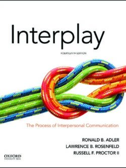 Interplay: The Process of Interpersonal Communication (14th Edition) – eBook