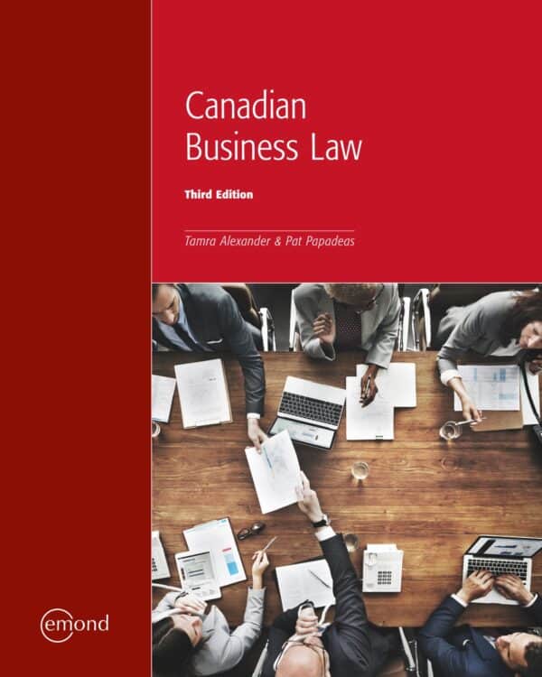 Canadian Business Law (3rd Edition) – eBook