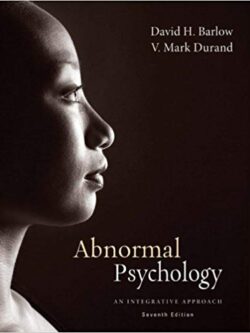 Abnormal Psychology: An Integrative Approach (7th Edition) – eBook