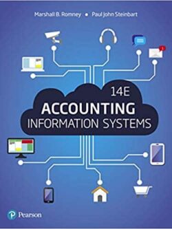 Accounting Information Systems (14th Edition) -eBook