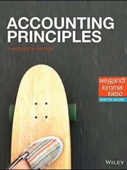 Accounting Principles (13th Edition) – Weygandt, Kimmel, Kieso – eBook