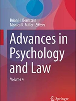 Advances in Psychology and Law: Volume 4 – eBook