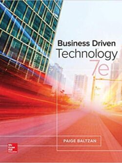 Business Driven Technology (7th Edition) – eBook