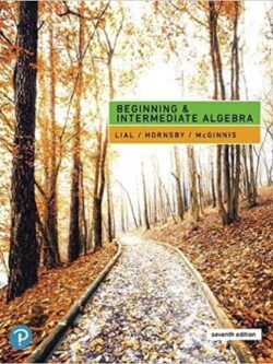 Beginning and Intermediate Algebra (7th Edition) – eBook