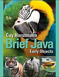 Brief Java: Early Objects (9th Edition) – eBook