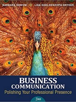 Business Communication: Polishing Your Professional Presence (3rd Edition) – eBook