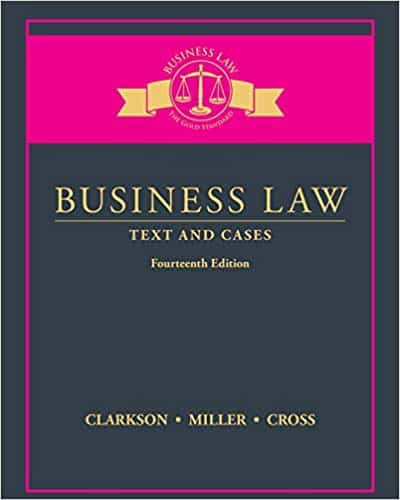 Business Law: Text and Cases (14th Edition) – eBook