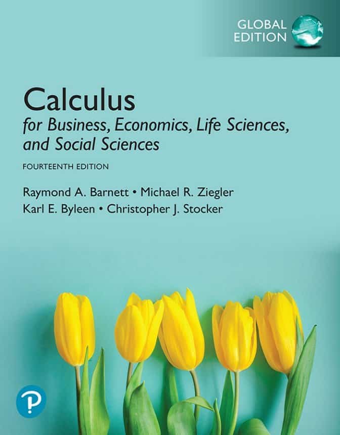 Calculus for Business, Economics, Life Sciences and Social Sciences (14th Global Edition) – eBook