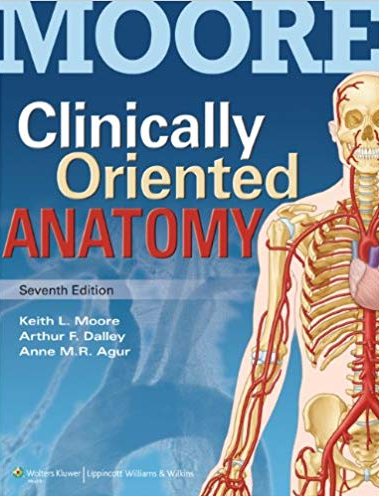 Clinically Oriented Anatomy 7th Edition, ISBN-13: 978-1451119459