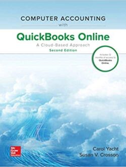 Computer Accounting with QuickBooks Online (2nd edition) – eBook