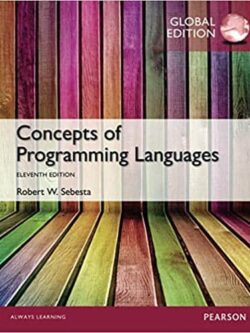 Concepts of Programming Languages (11th Edition) – Global – eBook