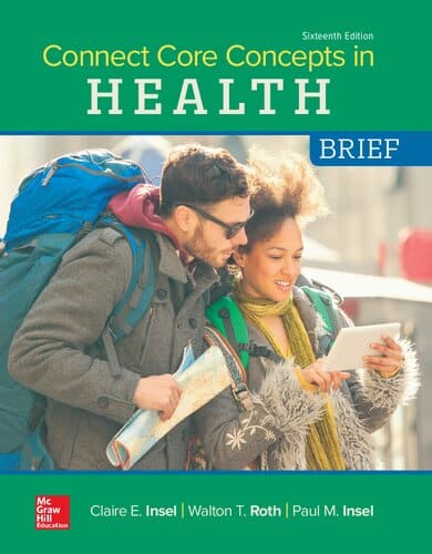 Connect Core Concepts in Health, BRIEF (16th Edition) – eBook