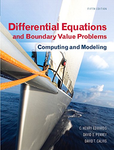 Differential Equations and Boundary Value Problems (5th Edition) – eBook