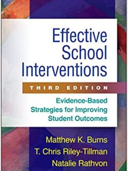 Effective School Interventions, Third Edition - eBook