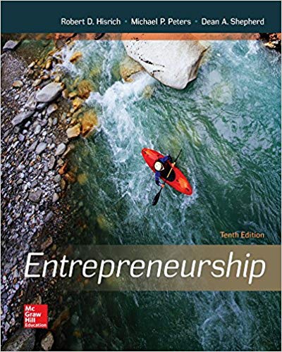 Robert Hisrich’s Entrepreneurship (10th Edition) – (Irwin Management) – eBook