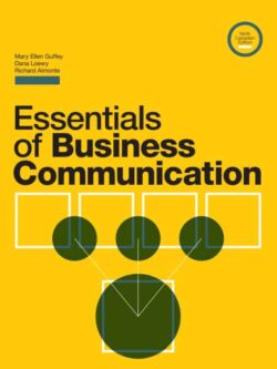 Essentials of Business Communication (9th Canadian Edition)- eBook