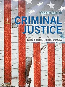 Essentials of Criminal Justice (11th Edition) – eBook