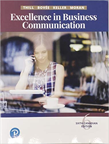 Excellence in Business Communication (6th Canadian Edition) – eBook