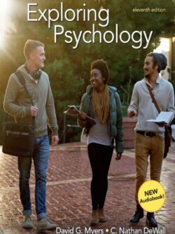 Exploring Psychology 11th Edition by David G. Myers (eBook)