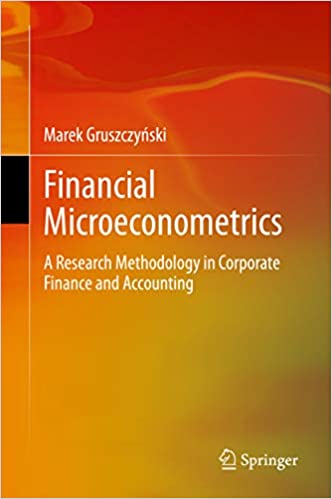 Financial Microeconometrics: A Research Methodology in Corporate Finance and Accounting – eBook