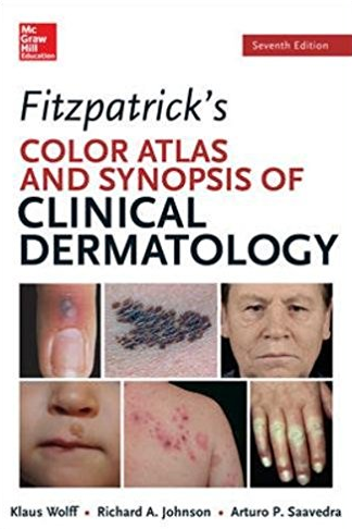 Fitzpatrick’s Color Atlas and Synopsis of Clinical Dermatology 7th Edition, ISBN-13: 978-0071793025