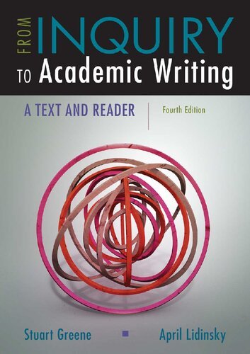 From Inquiry to Academic Writing: A Text and Reader (4th Edition) – eBook