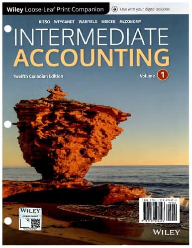 Intermediate Accounting, Volume 1 (12th Canadian Edition) – eBook