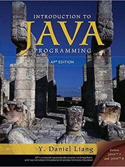 Introduction to Java Programming, AP Version – eBook