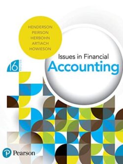 Issues in Financial Accounting (16th edition) – eBook