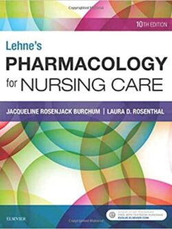 Lehne’s Pharmacology for Nursing Care (10th Edition) – eBook