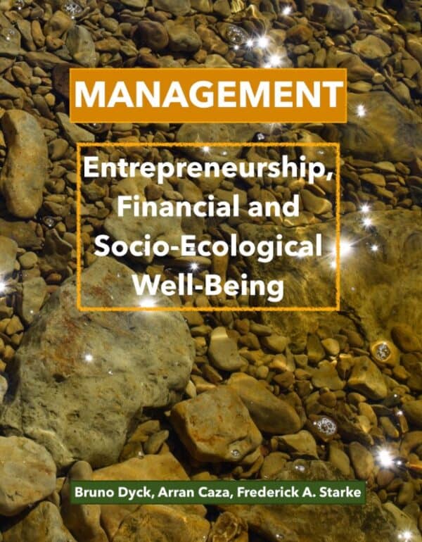 Management: Entrepreneurship, Financial and Socio-ecological Well-being – eBook