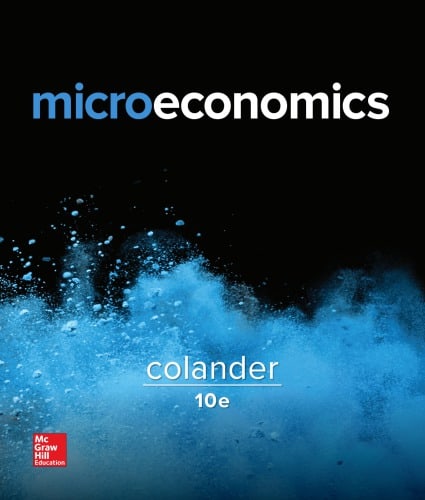 Microeconomics (10th Edition) – Colander – eBook