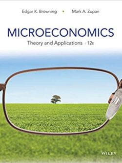 Microeconomics: Theory and Applications (12th Edition) – eBook