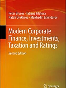 Modern Corporate Finance, Investments, Taxation and Ratings (2nd Edition) – eBook