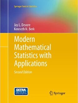 Modern Mathematical Statistics with Applications (2nd Edition) – eBook