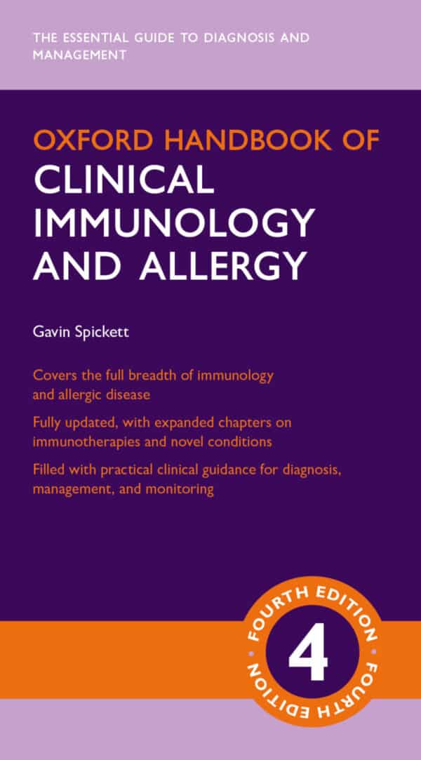 Oxford Handbook of Clinical Immunology and Allergy (4th Edition) – eBook