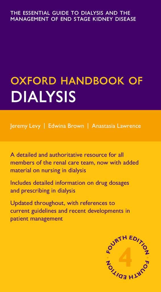 Oxford Handbook of Dialysis (4th Edition) – eBook