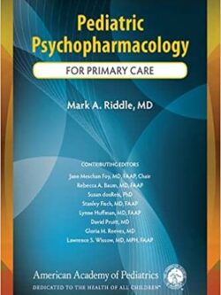 Pediatric Psychopharmacology For Primary Care – eBook