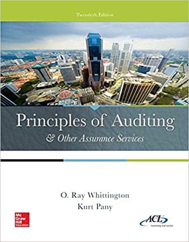 Principles of Auditing & Other Assurance Services (20th Edition) – eBook