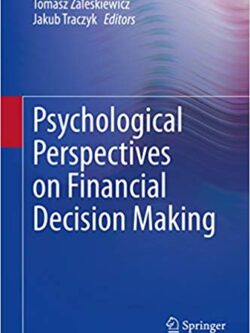 Psychological Perspectives on Financial Decision Making – eBook