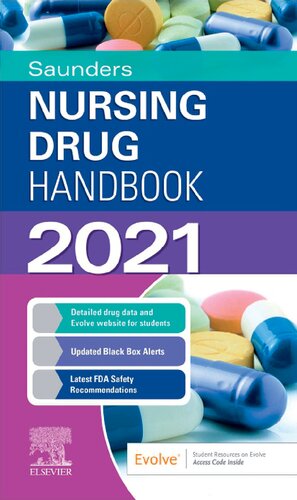 Saunders Nursing Drug Handbook 2021 – eBook