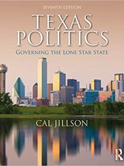 Texas Politics: Governing the Lone Star State (7th Edition) – eBook