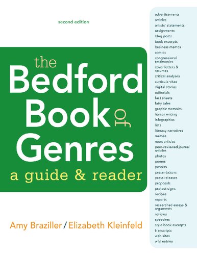 The Bedford Book of Genres: A Guide and Reader (2nd Edition) – eBook