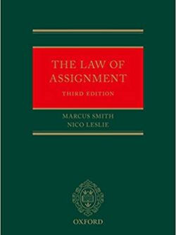 The Law of Assignment (3rd Edition) – eBook