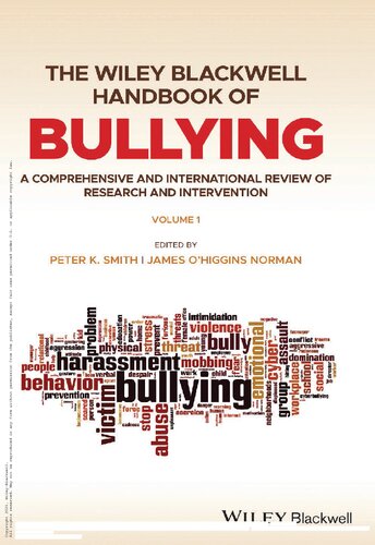 The Wiley Blackwell Handbook of Bullying – eBook