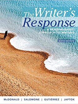 The Writer’s Response (6th Edition) eBook