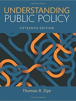 Understanding Public Policy (15th Edition) – eBook