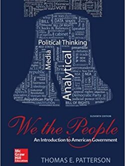 We The People: An Introduction to American Government (11th Edition) – eBook