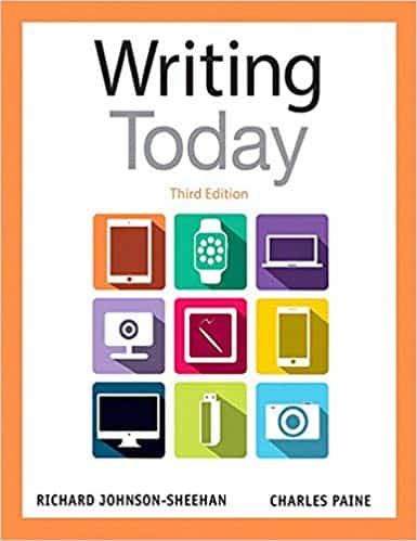 Writing Today (3rd Edition) – 2016 MLA Update – eBook