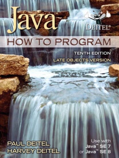 Java How To Program Late objects version (10th Edition) – eBook